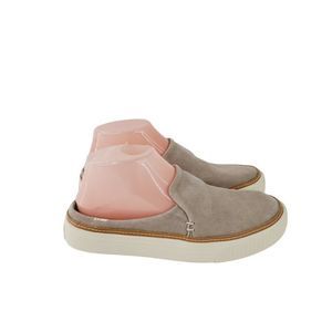 Toms Women's Taupe Sunrise Suede Mule Casual Slip On Sneakers Shoes Size US 6